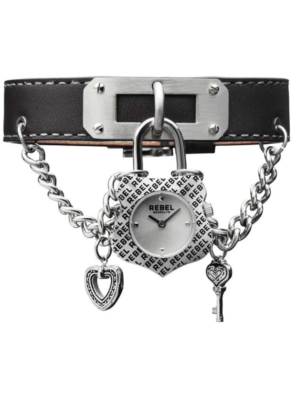 NWT Rebel Seagate Silver Dial Ladies Watch